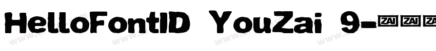 HelloFontID YouZai 9字体转换